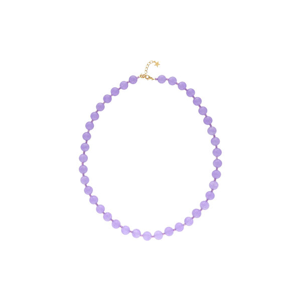 Jasmine small halsk&aelig;de, lavender, Nuni Copenhagen