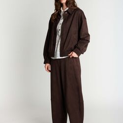 7710RDFCamero pants, chocolat, RUE de FEMME