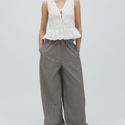 Clari-M Pant, java white stripe, mbyM