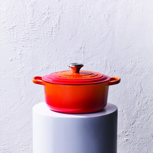 Signature rund st&oslash;bejernsgryde &Oslash; 20 cm, volcanic, Le Creuset