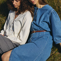 IRASTRID Dress, medium blue, Atelier Rêve