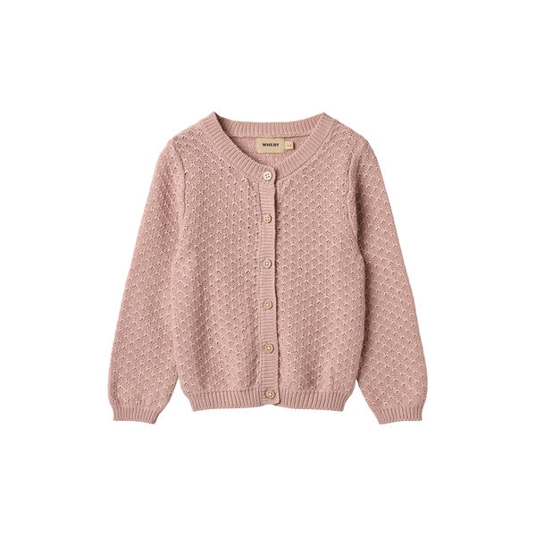 Knit Cardigan Magnella, rose powder, Wheat