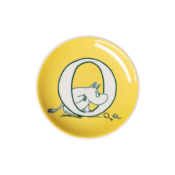 Alfabet lille tallerken O, Moomin Arabia