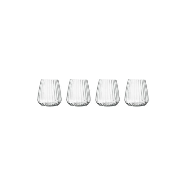 Optica vandglas 4 stk. Optica vandglas 4 stk., Luigi Bormioli