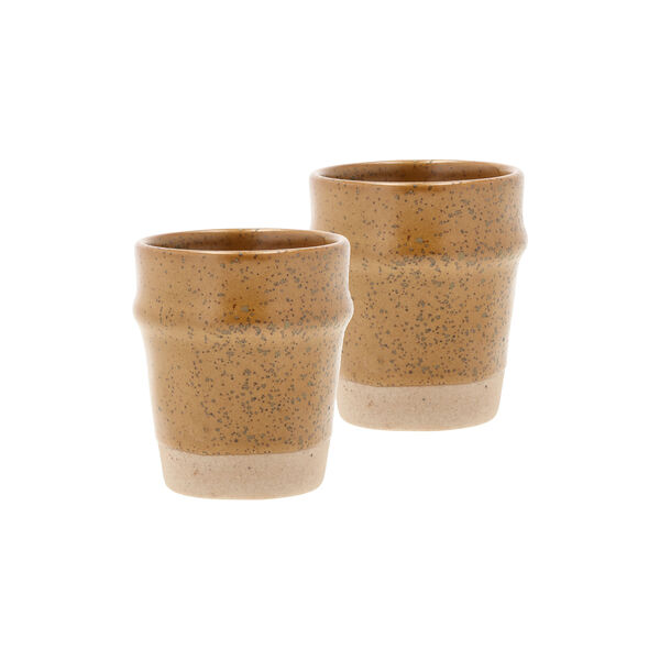 Evig espressokop 2 stk., amber, Villa Collection