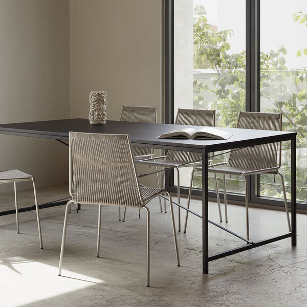 Noel Chair, steel/fair grey wool Noel Chair, steel/fair grey wool, Thorup Copenhagen