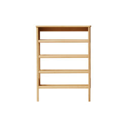 A Line Shoe Rack 72, oiled oak A Line Shoe Rack 72, oiled oak, Form & Refine