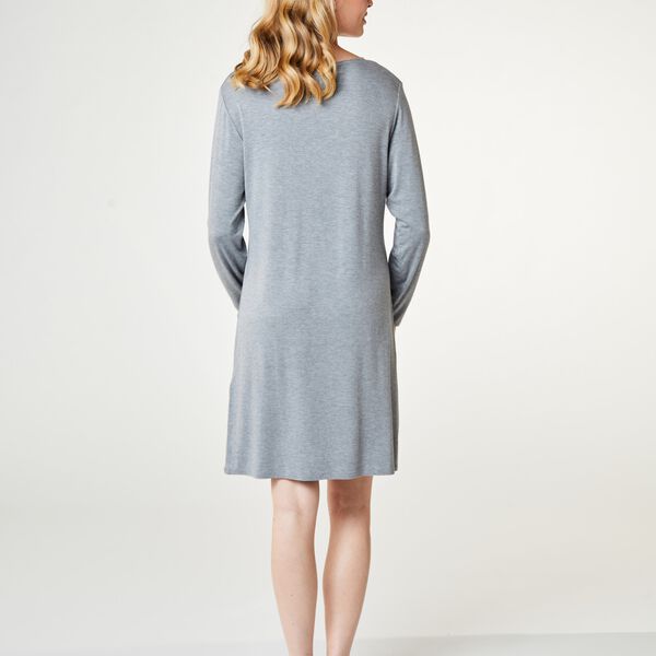 Jacqueline Longsleeved Dress, grey melange, CCDK Copenhagen