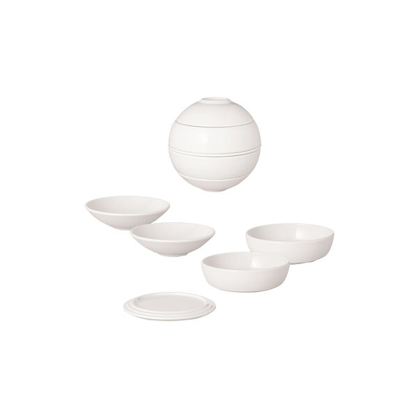 Iconic La Boule serveringssæt med 7 dele, white, Villeroy & Boch