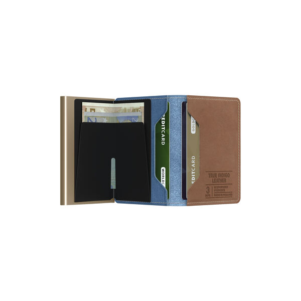 Slimwallet, indigo 3/sand, Secrid
