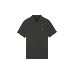 Plain Polo Shirt, gunmetal, Lyle & Scott