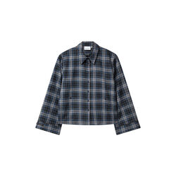 BL-AMAIA ART 1 Skjorte, phantom melange comb, Blanche CPH