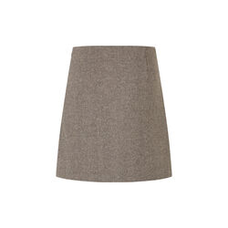 CecarMD skirt | Beige Melange | Nederdel, Modstr&ouml;m