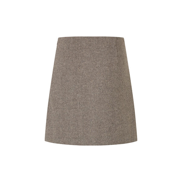 CecarMD skirt | Beige Melange | Nederdel, Modstr&ouml;m