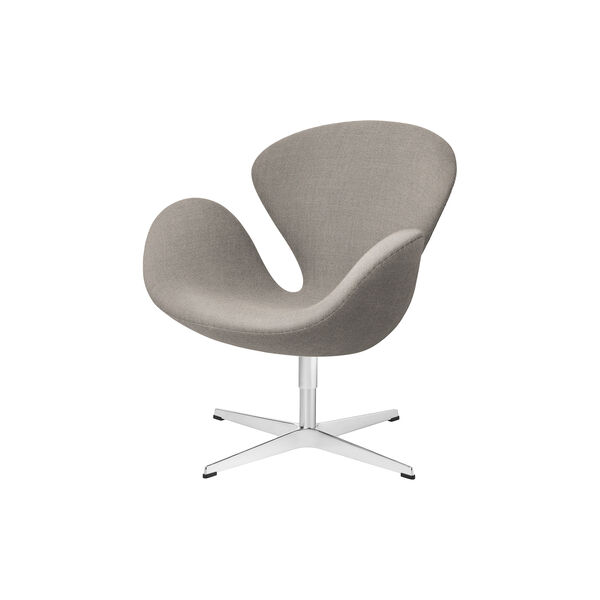 Svanen™ 3320 loungestol, lys beige Svanen™ 3320 loungestol, lys beige, Fritz Hansen