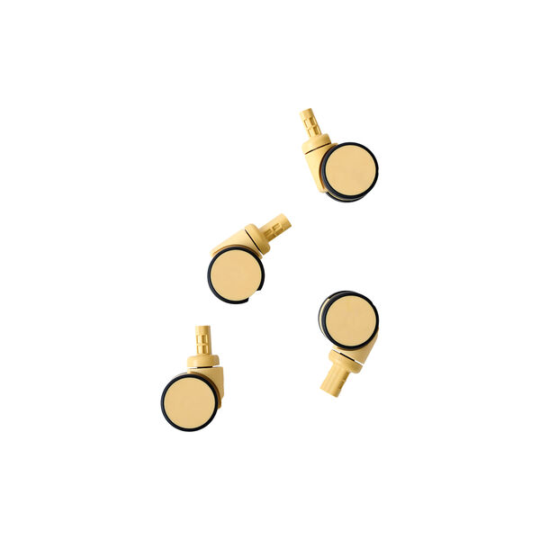 Hjul til opbevaringskasse, honey yellow, MODU