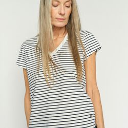 MMKala V-SS Stripe Tee, salute navy, MOS MOSH
