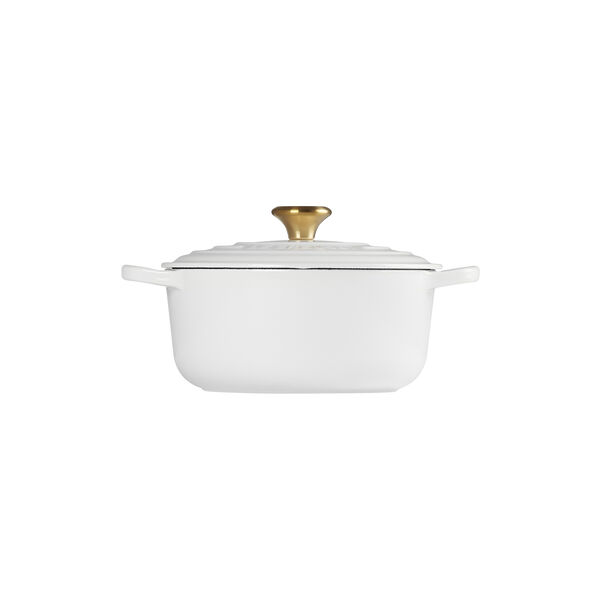 Signature rund st&oslash;bejernsgryde &Oslash; 20 cm, white, Le Creuset