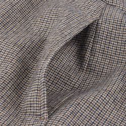 Jayda Pants, beige check, Stenströms