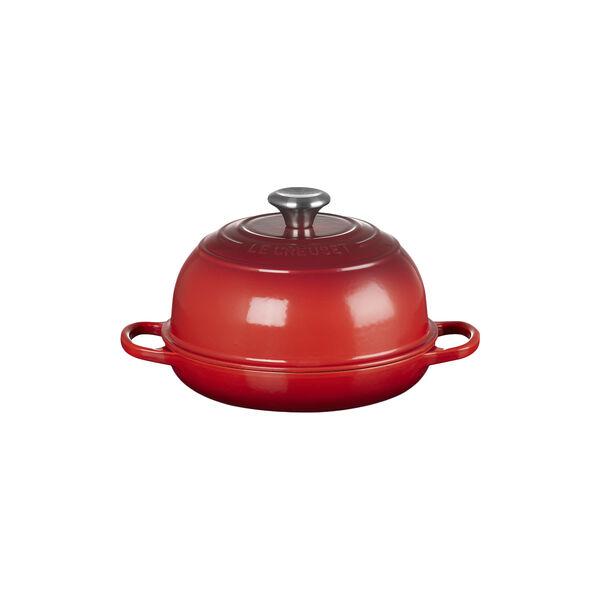 Signature st&oslash;bejern br&oslash;dform 24 cm, cerise, Le Creuset