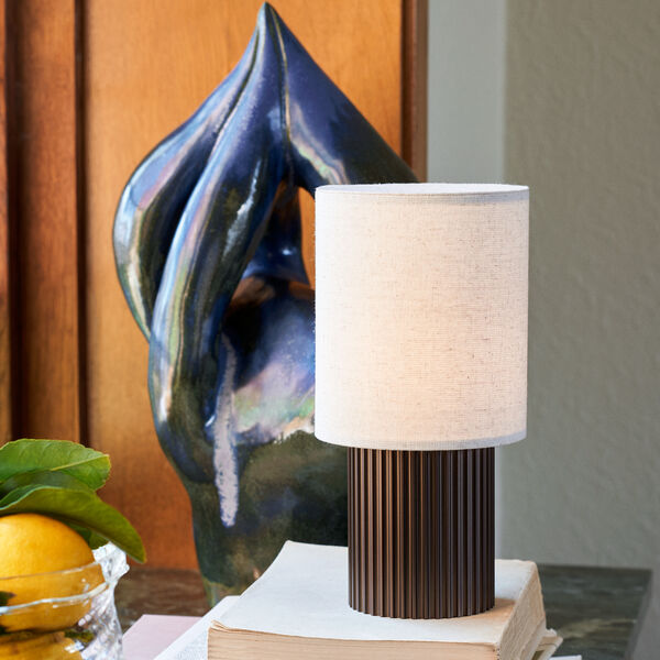 Manhattan SC52 Portable bordlampe, bronzed brass/kanvas, &Tradition