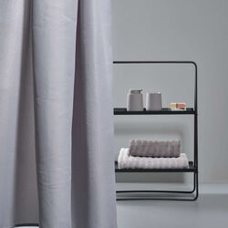 Lux badeforhæng, grey Lux badeforhæng, grey, Zone Denmark