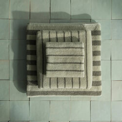 ARTO G&aelig;steh&aring;ndkl&aelig;de tynde striber 2 stk., desert sage/agave green, Blomus