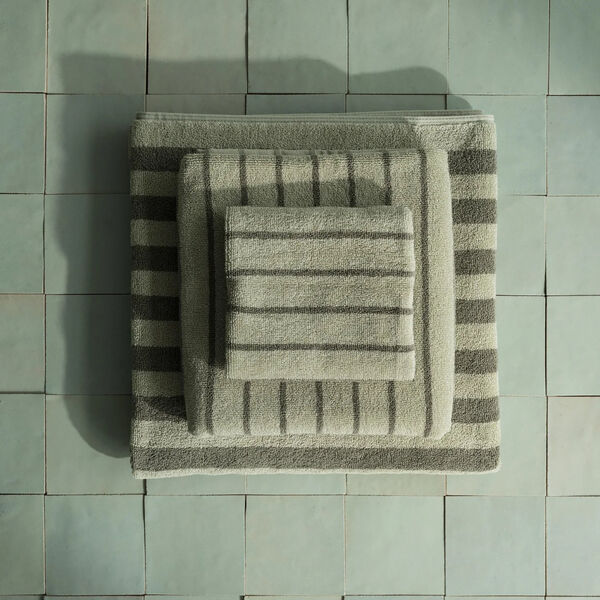 ARTO G&aelig;steh&aring;ndkl&aelig;de tynde striber 2 stk., desert sage/agave green, Blomus