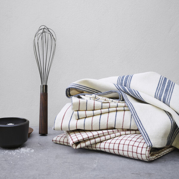 Garn viskestykke, bl&aring;, Rosendahl