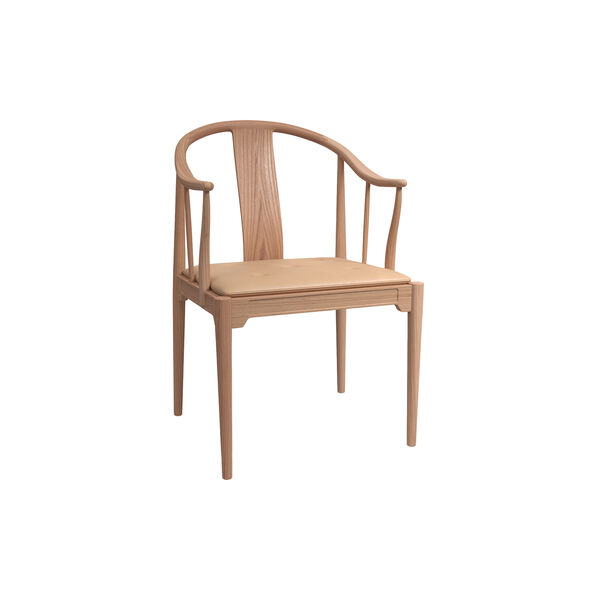 Kinastolen™ 80-års jubilæumsudgave, oiled cherry/natural, Fritz Hansen