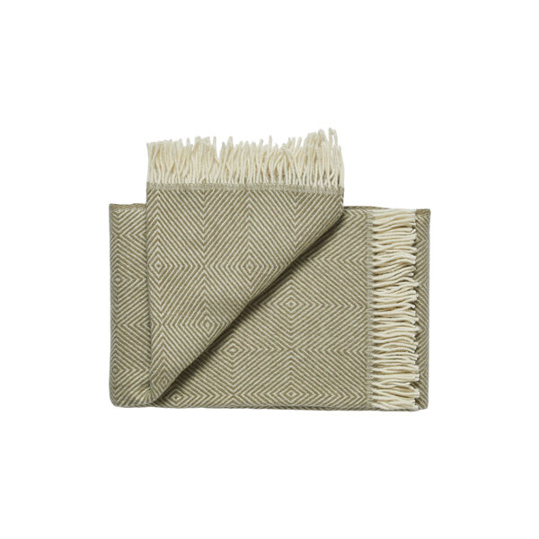 Fanø plaid, 0188 light green, Silkeborg Uldspinderi