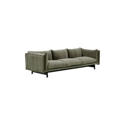 Kite 3 pers. sofa, Roco col. 08, Wendelbo