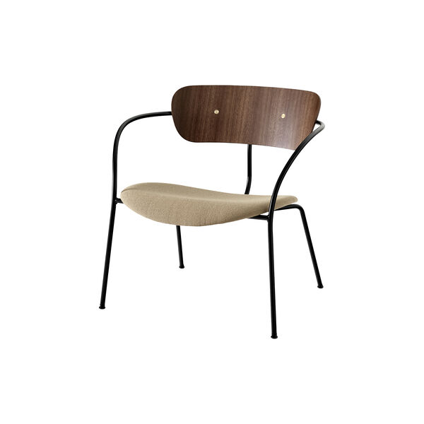 Pavilion AV6 loungestol, valnød/beige, &Tradition