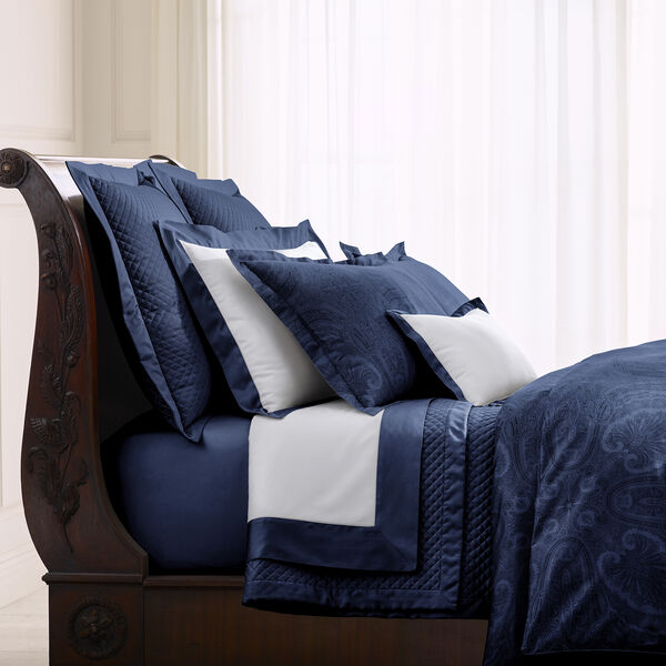 Doncaster senget&oslash;j, navy, Ralph Lauren Home