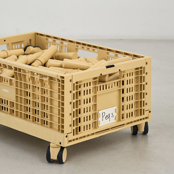 Opbevaringskasse, honey yellow, MODU