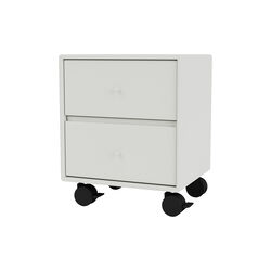 DRIFT natbord med hjul, 09 nordic/castors DRIFT natbord med hjul, 09 nordic/castors, Montana Furniture
