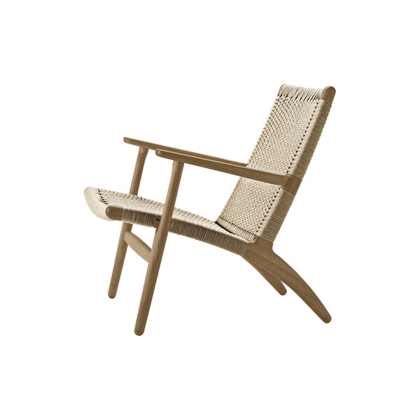 CH25 loungestol, olieret eg/natur CH25 loungestol, olieret eg/natur, Carl Hansen & Søn
