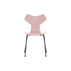 Grand Prix™ 3130 fuldlakeret stol, pale rose/warm graphite, Fritz Hansen