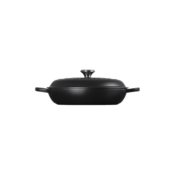 Signature st&oslash;bejern buffetgryde 30 cm, matte black, Le Creuset