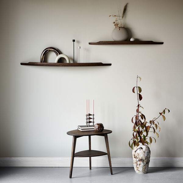 Heart Table, olieret r&oslash;gbejdset eg, Aakjaer Furniture