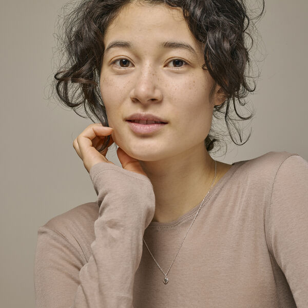 Amore halsk&aelig;de, s&oslash;lv, ENAMEL Copenhagen