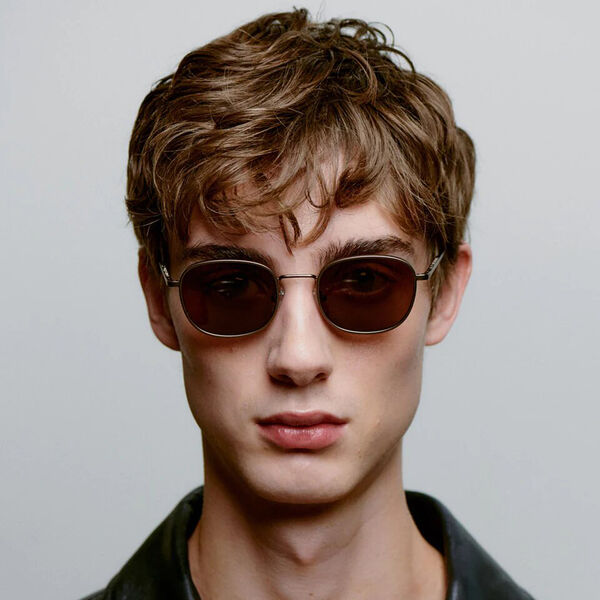 Hello Solbriller, matte brown, A. KJÆRBEDE