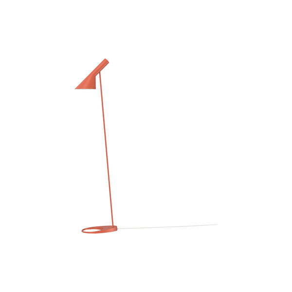 AJ gulvlampe, electric orange, Louis Poulsen