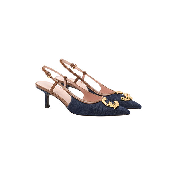 Coccinelle C-Me Denim, blue den/cognac Coccinelle C-Me Denim, blue den/cognac, Coccinelle