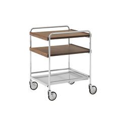Alima NDS2 | Chrome/Walnut | Trolley, &Tradition