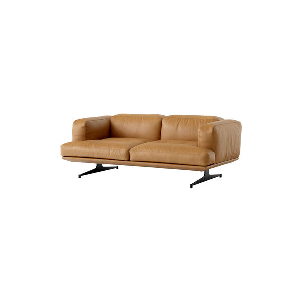 Inland AV22 2-pers. sofa, Noble Cognac, &Tradition