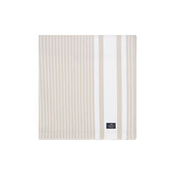 Icons Oxford Tablecloth, beige/white, Lexington