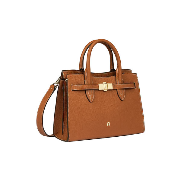 Farah M Handbag, cognac brown Farah M Handbag, cognac brown, Aigner