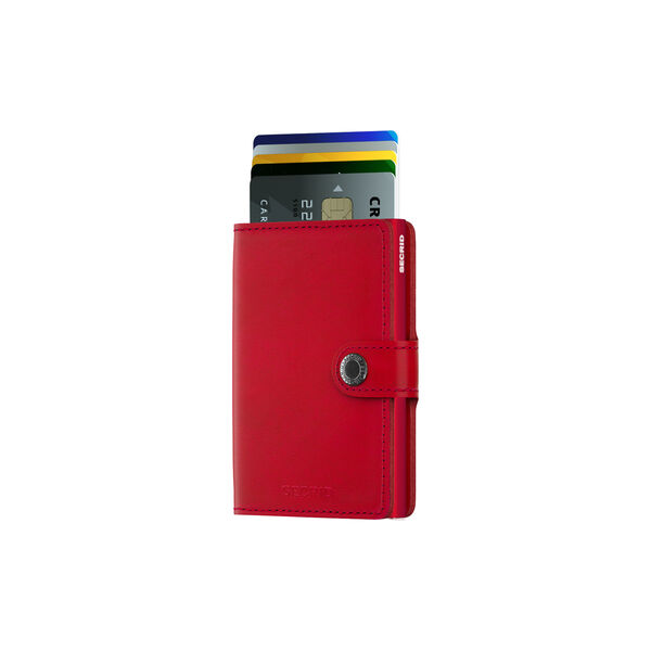 Miniwallet, original red/red, Secrid