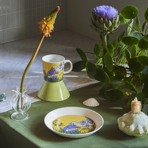 Mumi tallerken Ø 19 cm Hemulen, Moomin Arabia